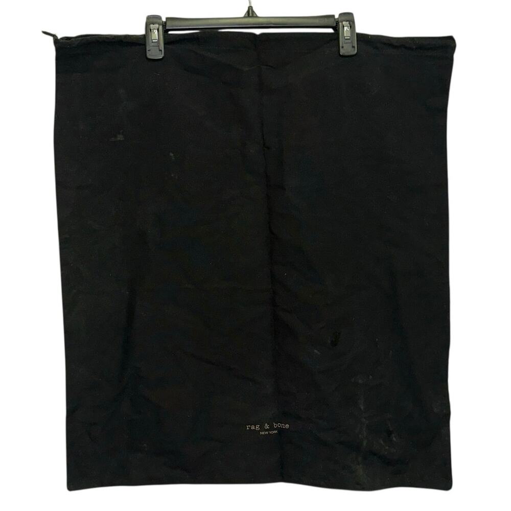Rag & Bone Black Large Drawstring Dust Bag